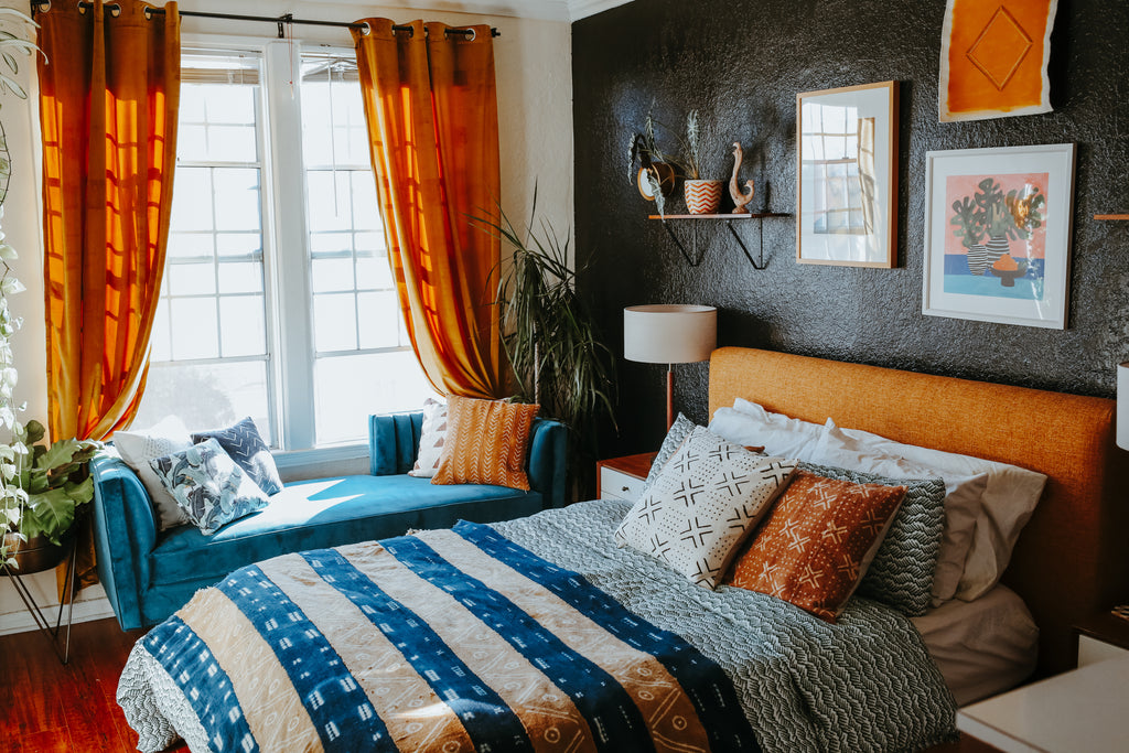 Dazey Den x Society 6 x Joybird Apartment Makeover