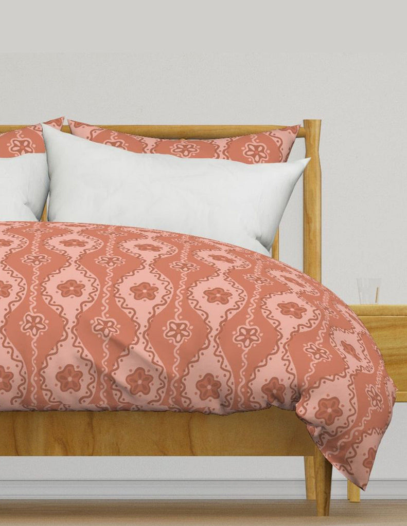 Folk Floral - Bedding - Rose