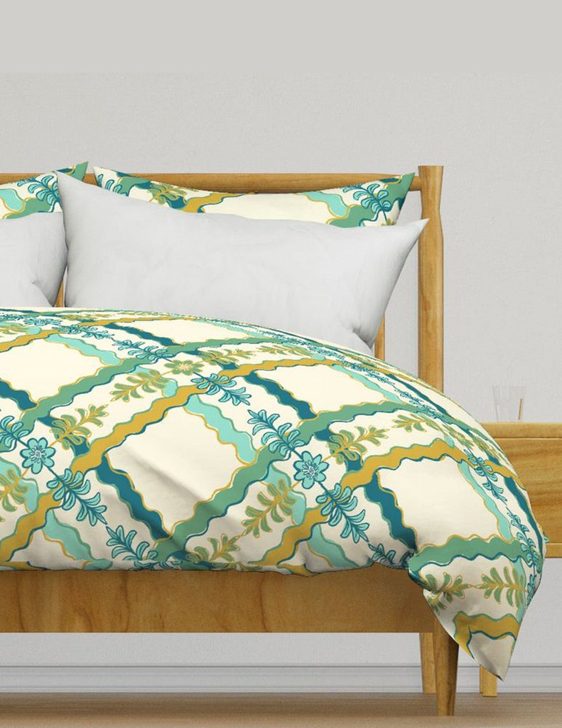 Folk Check -  Bedding - Retro