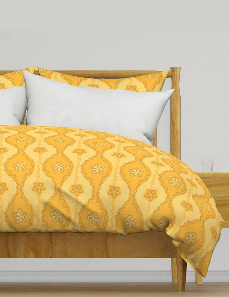 Folk Floral - Bedding - Yellow