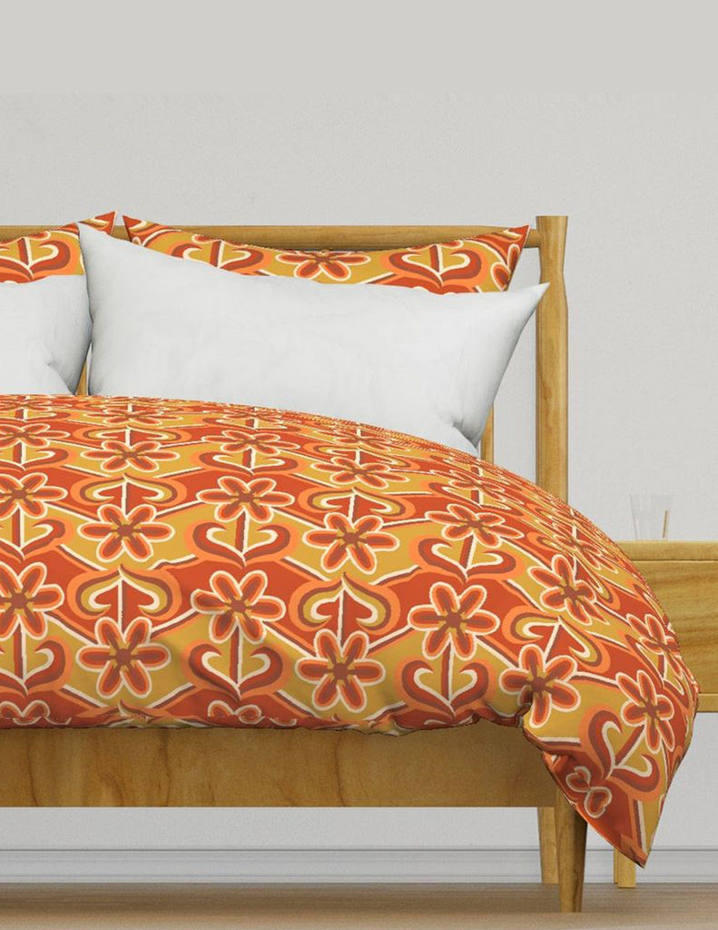 Sunny Chevy -  Bedding - Golden Retro