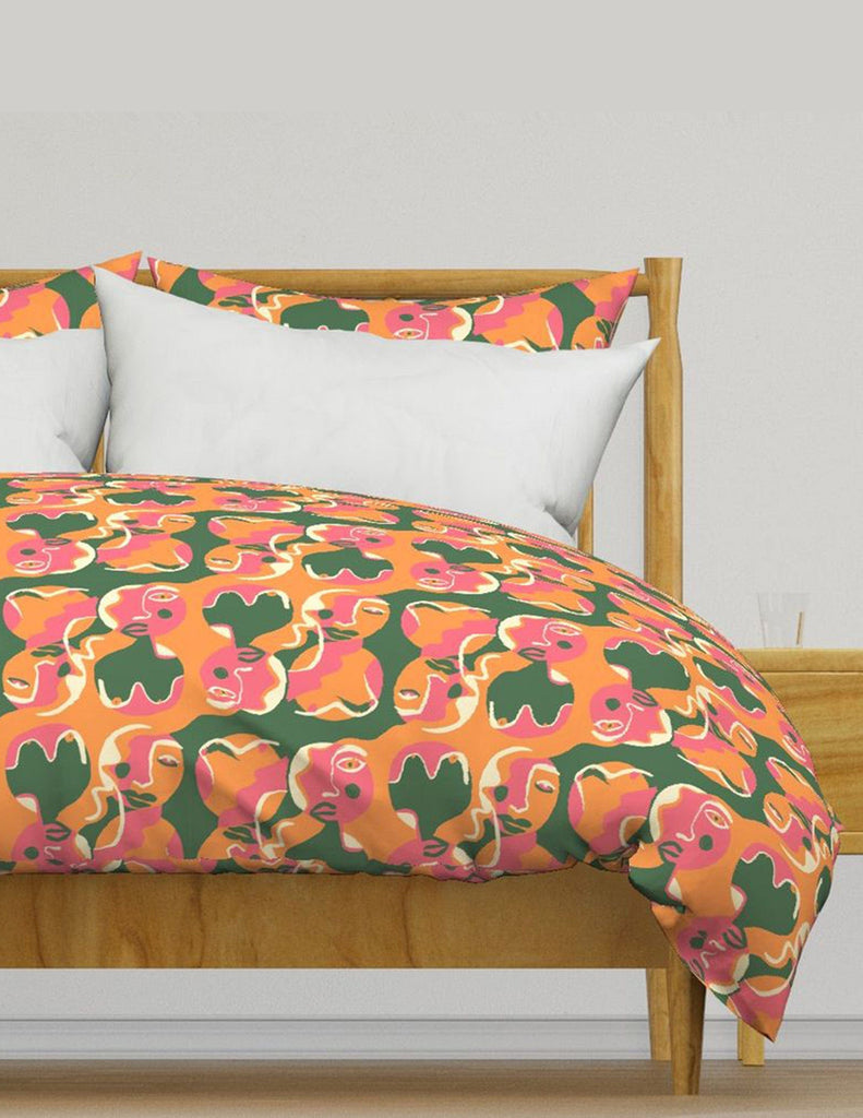 Spotlight -  Bedding - Orange, Mustard & Burgundy