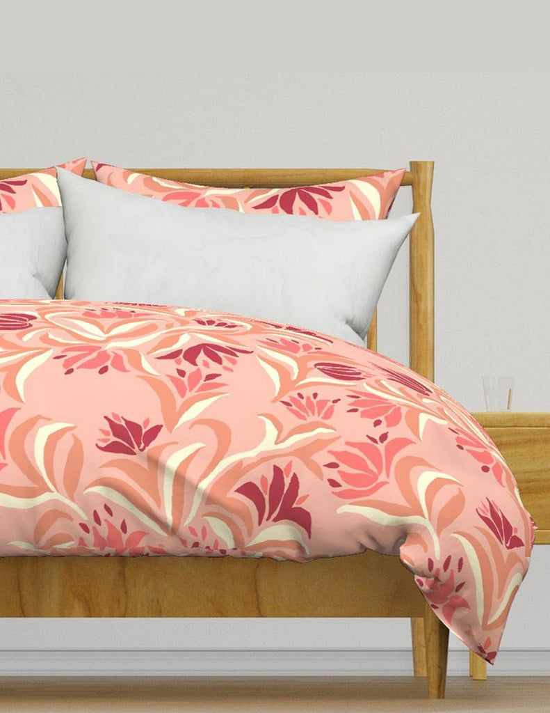 Flowing Flora - Bedding - Gold & Purple