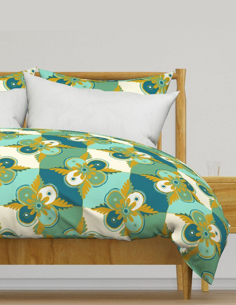 Folk Americana -  Bedding - Minty