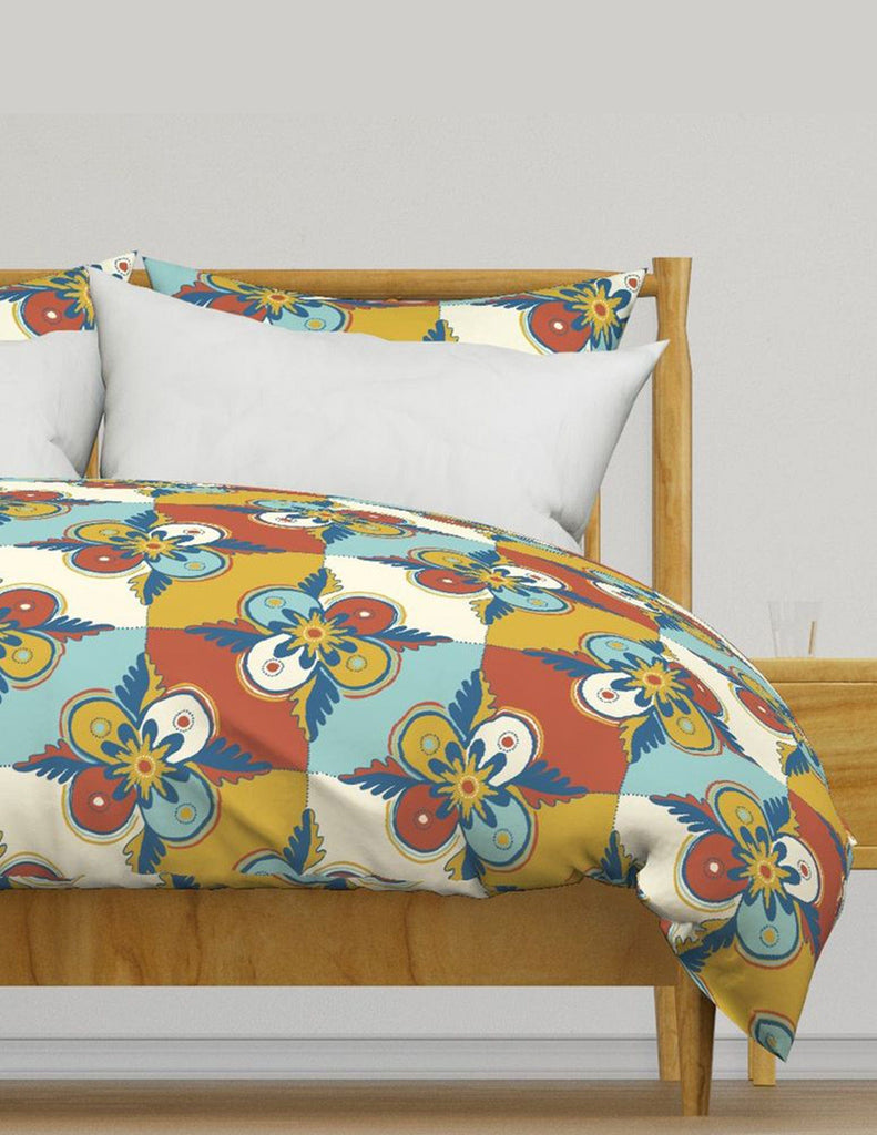 Folk Americana -  Bedding - Minty