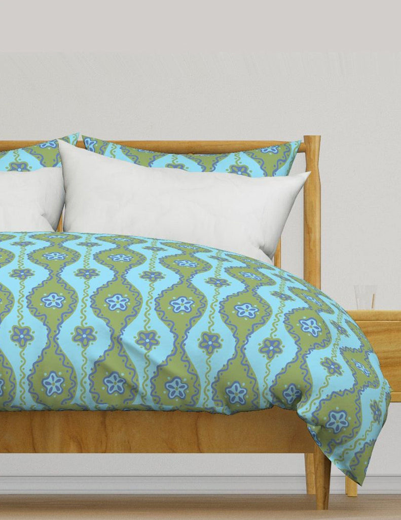 Folk Floral - Bedding - Yellow