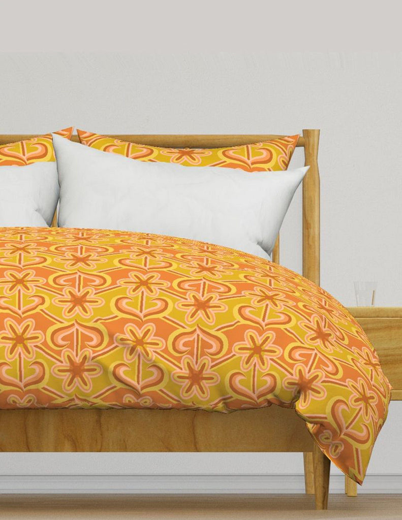 Sunny Chevy -  Bedding - Retro Red