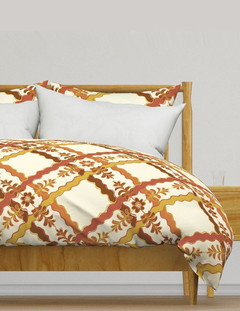 Folk Check -  Bedding - Retro