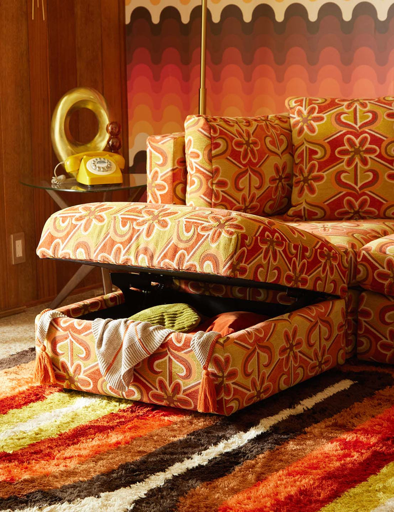 Sunny Chevy Daya Storage Ottoman