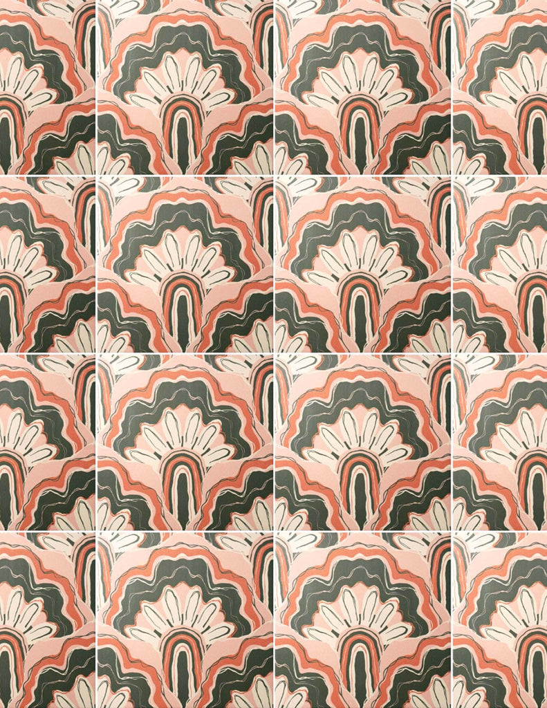 Deco Peacock Tile